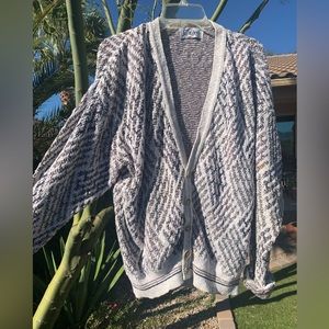 🚫SOLD🚫 Vintage 80s/90s Jantzen grandpa style cardigan/sweater